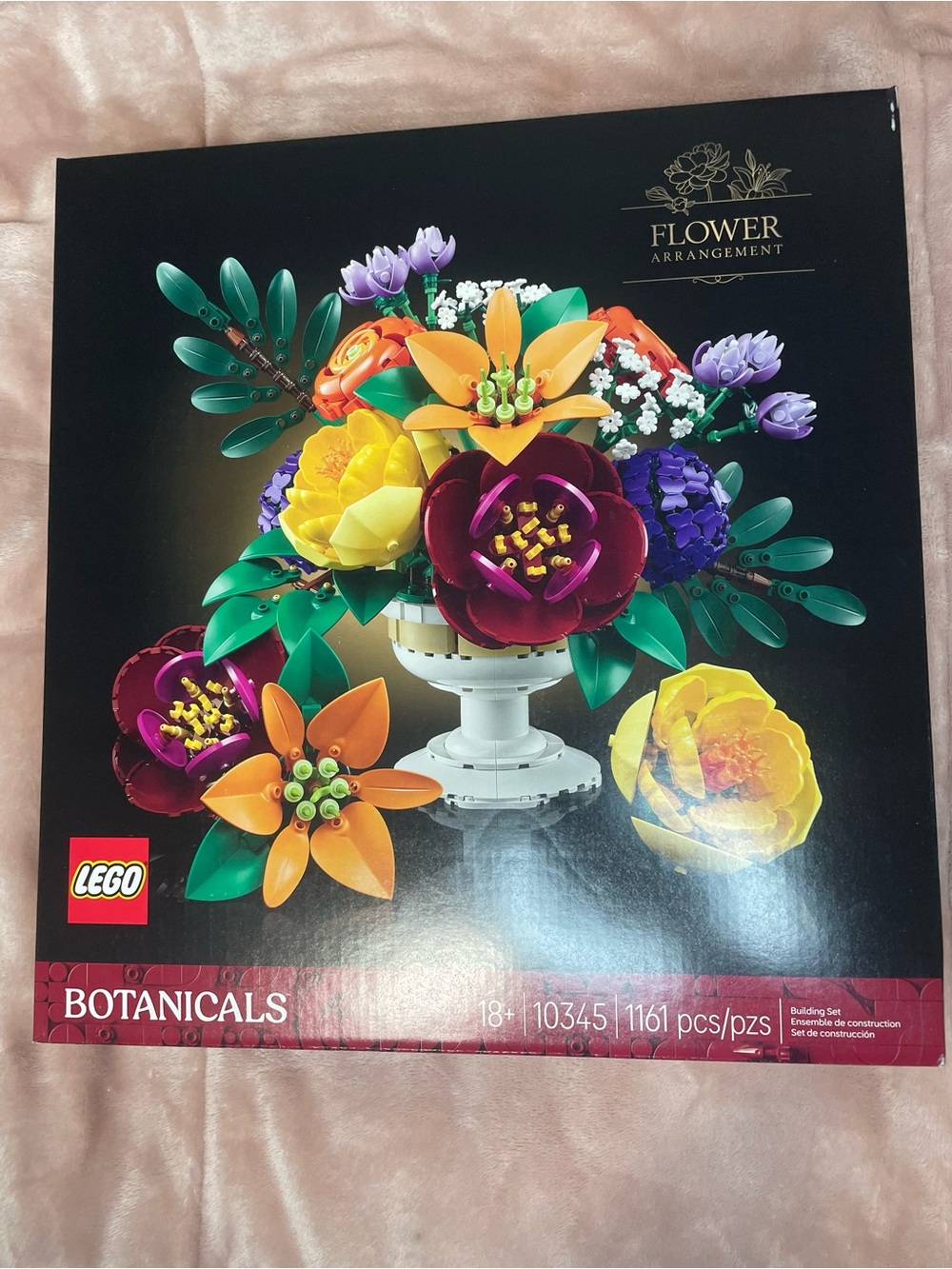 LEGO Botanicals Flower Arrangement - Colorful Floral Centerpiece